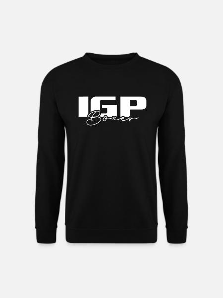 IGP BOXER Wilsigns Hundesport Hunde Hund Geschenke - Unisex Pullover - Schwarz