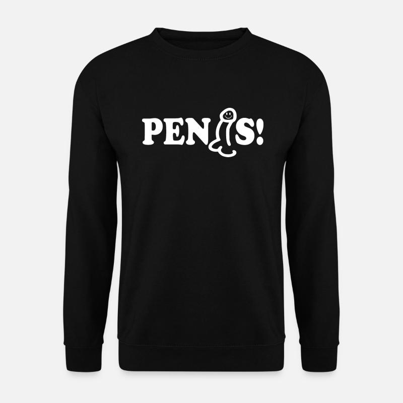 Penis - Unisex Pullover - Schwarz