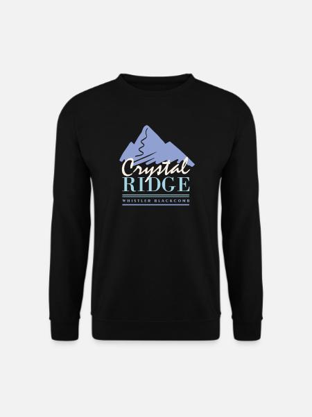 Kristall Ridge - Unisex Pullover - Schwarz