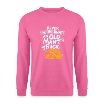 SUV SUV Trucker Shirt Gift - Unisex Sweatshirt - pink - Front