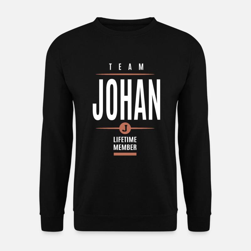 Johan Lifetime Membre - Sweat-shirt Unisexe - noir