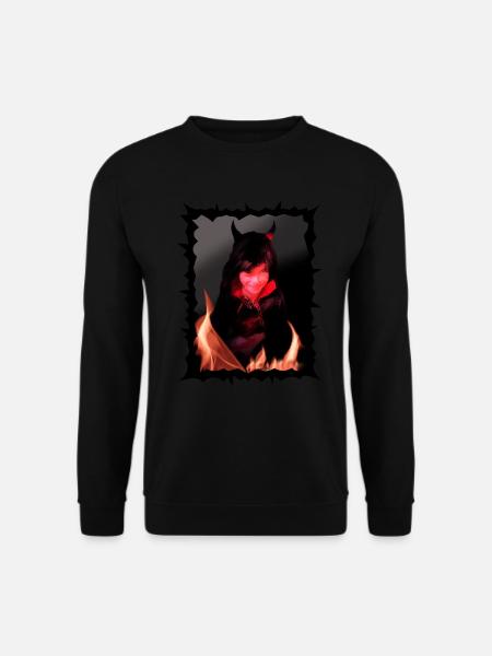 Halloween night devil - Unisex Sweatshirt - black