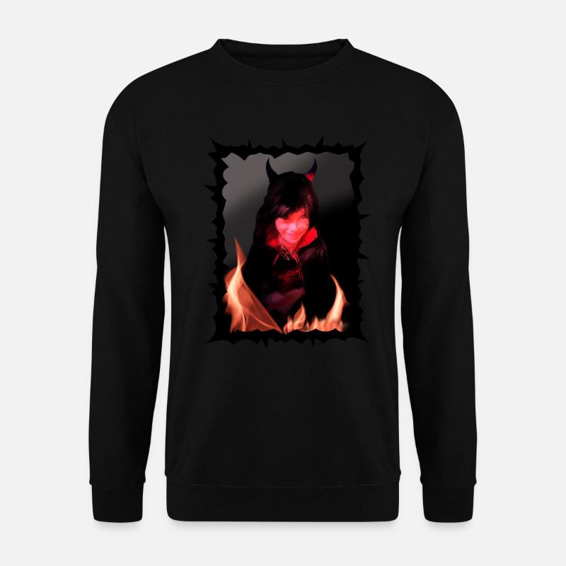 Halloween night devil - Unisex Sweatshirt - black