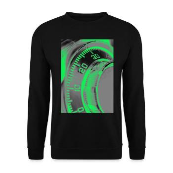 Roue de sécurité - Sweat-shirt Unisexe - noir - Devant - Alina (178cm) & Michal (187cm)