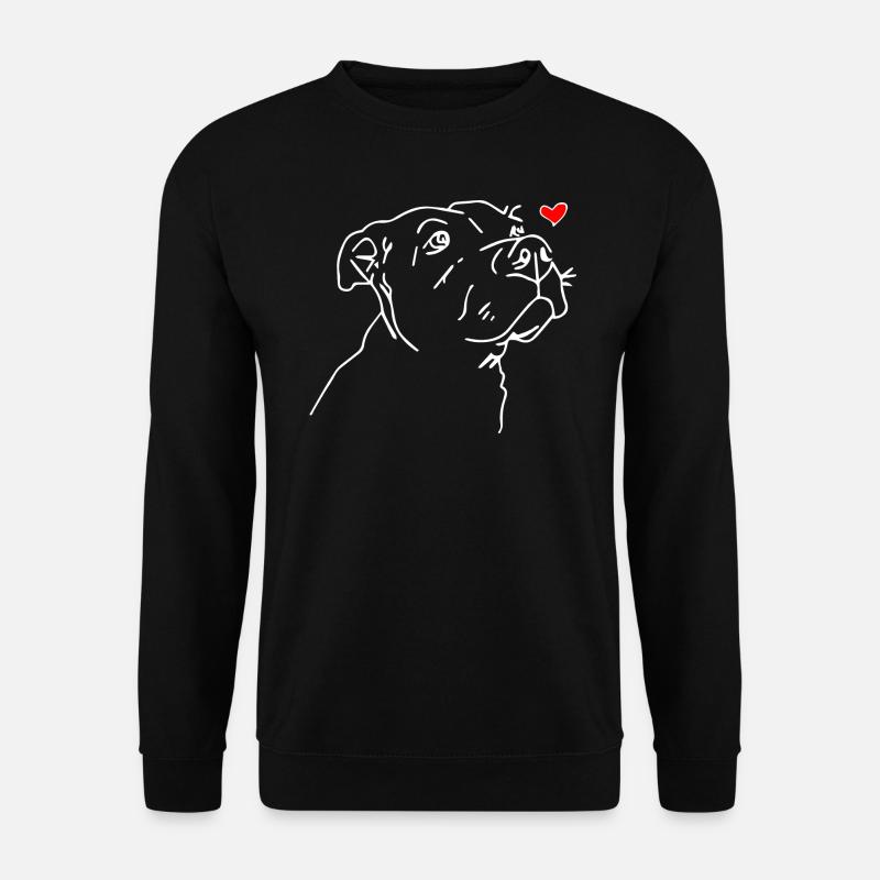 My Friends is Dog - Unisex Pullover - Schwarz