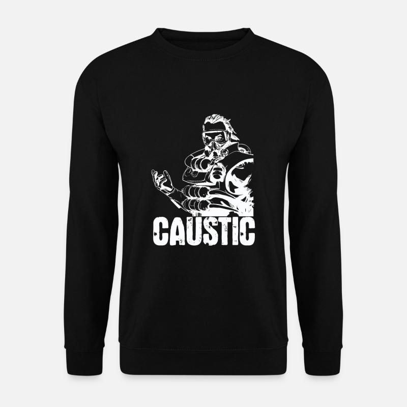 Caustic - Sweat-shirt Unisexe - noir