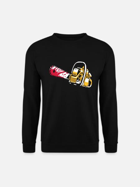 Chainsaw Partnershirt - Papa - Unisex Sweatshirt - black
