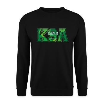 Arabie saoudite - Sweat-shirt Unisexe - noir - Devant - Alina (178cm) & Michal (187cm)