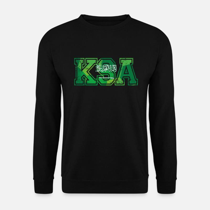KSA Saudi Arabia - Unisex Sweatshirt - black