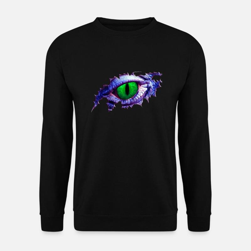 DrachenaugenAM - Unisex Pullover - Schwarz