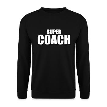 Coach - Sweat-shirt Unisexe - noir - Devant - Alina (178cm) & Michal (187cm)