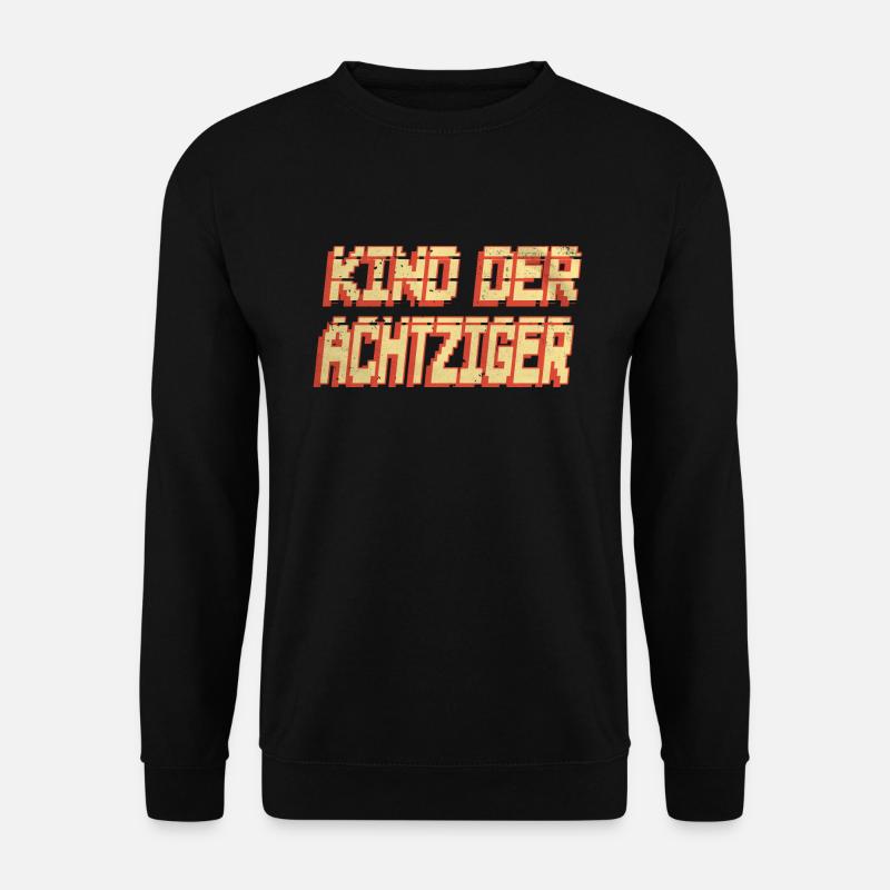 Kind der Achtziger - Unisex Pullover - Schwarz