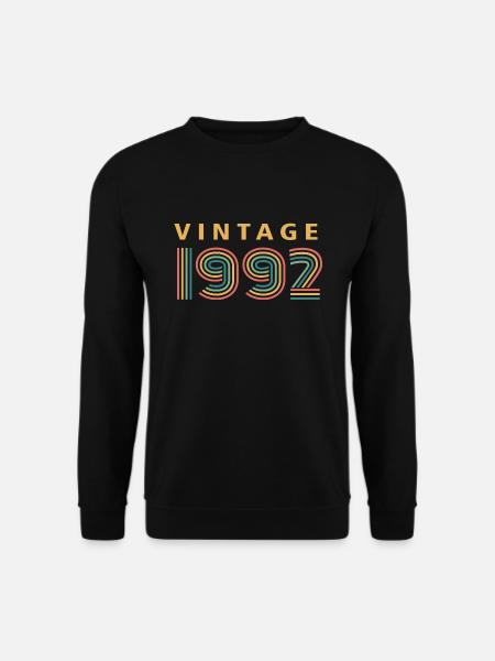 vintage 1992 - Unisex Sweatshirt - black