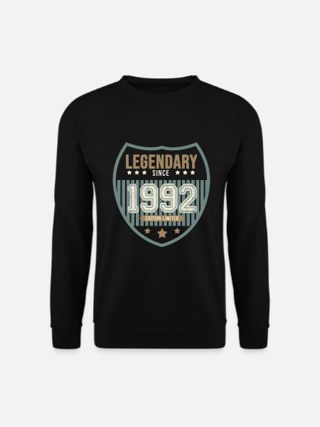 Jubiläum 1992 Legendäre 30 Jahre - Unisex Pullover - Schwarz