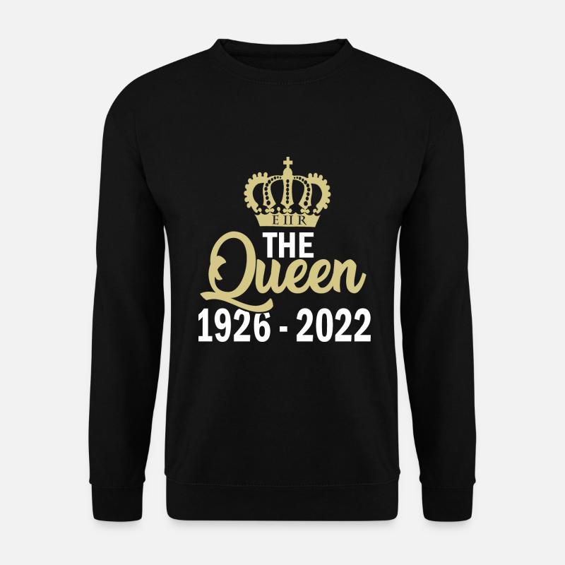 Elisabeth II the queen 1926 2022 - Sweat-shirt Unisexe - noir