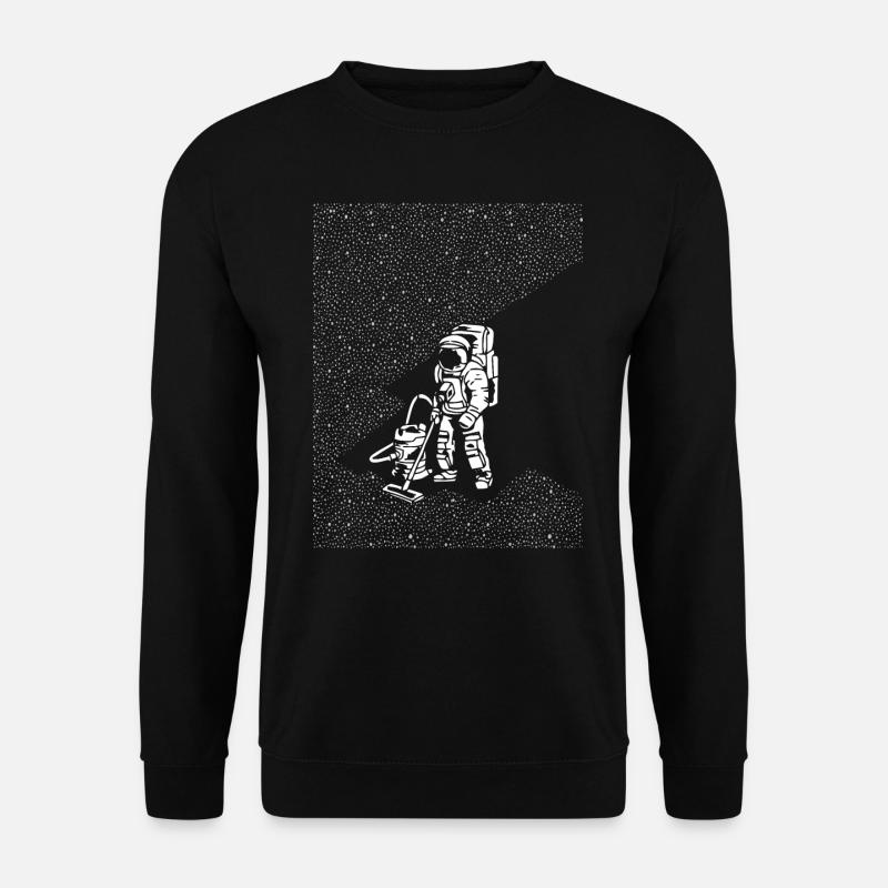 Astronaut Galaxy Graphic - Unisex Sweatshirt - black