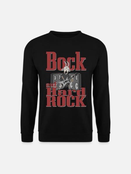 Bock auf Hardrock - Unisex Pullover - Schwarz