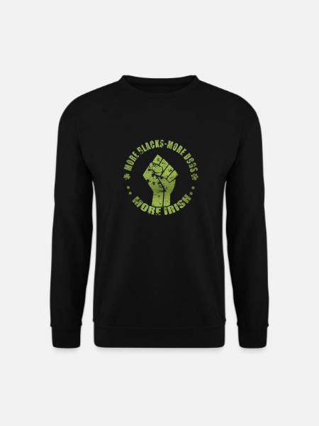 More Blacks More Dogs More Irish - Unisex Sweatshirt - black