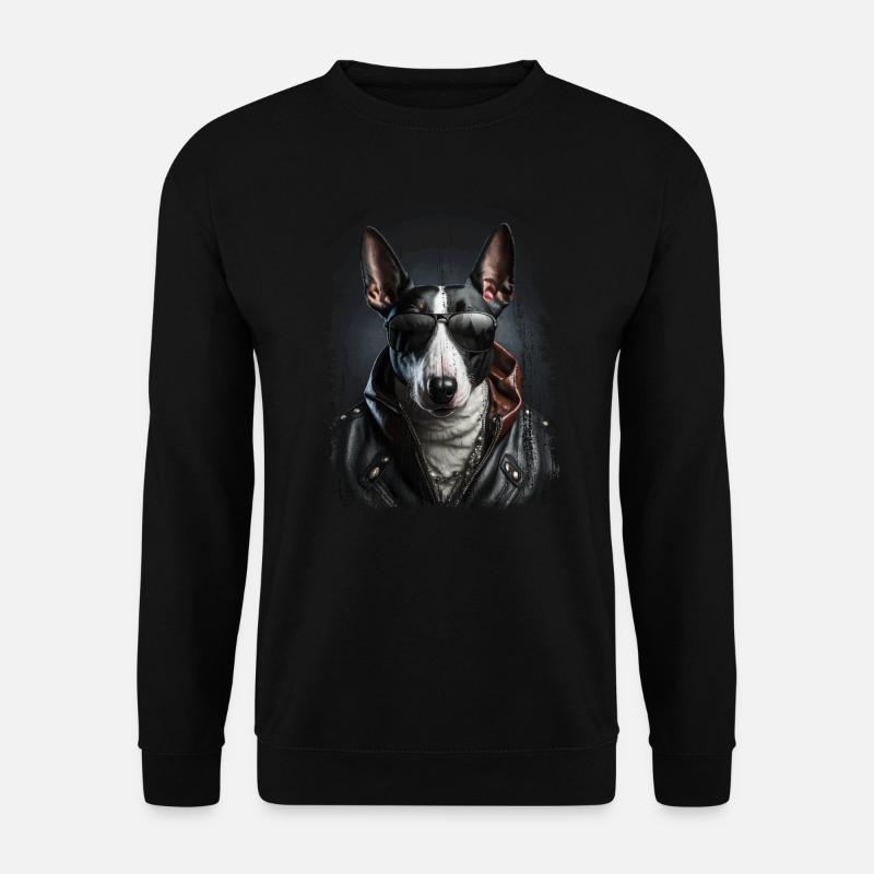 cooler Bullterrier - Unisex Pullover - Schwarz