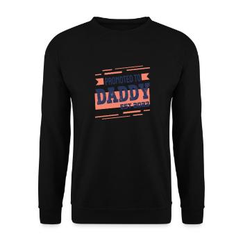 Promu à Daddy Est 2023 - Sweat-shirt Unisexe - noir - Devant - Alina (178cm) & Michal (187cm)