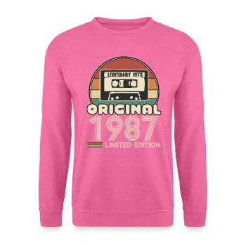 1987 - Unisex Pullover - Pink - Vorne