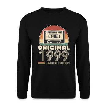 1988 - Unisex Sweatshirt - black - Front - Alina (178cm) & Michal (187cm)