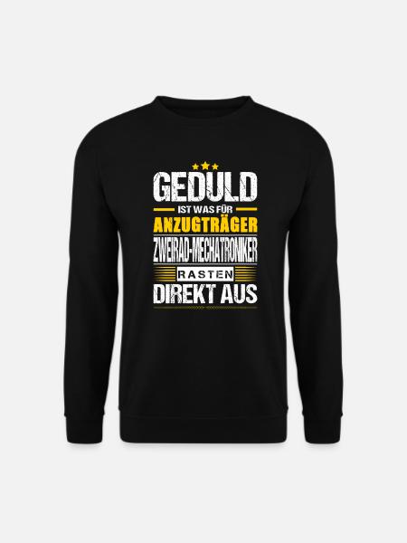 Zweiradmechaniker Zweirad Mechaniker - Unisex Pullover - Schwarz