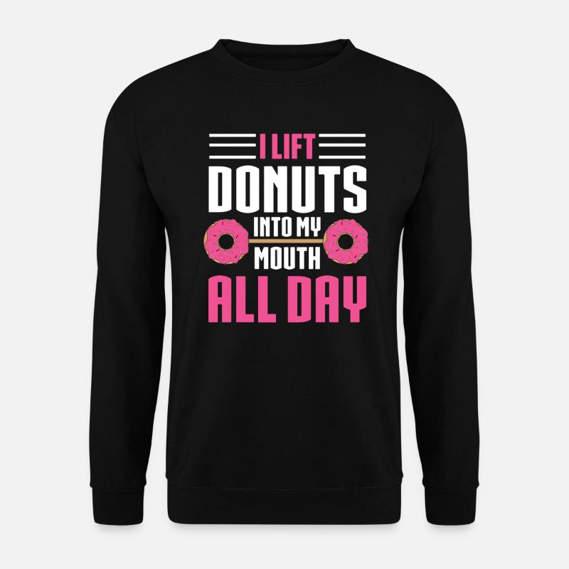 Donut Lover - Unisex Sweatshirt - black