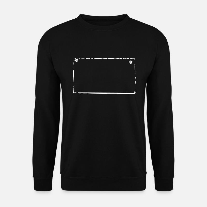 Rectangle frame - Unisex Sweatshirt - black