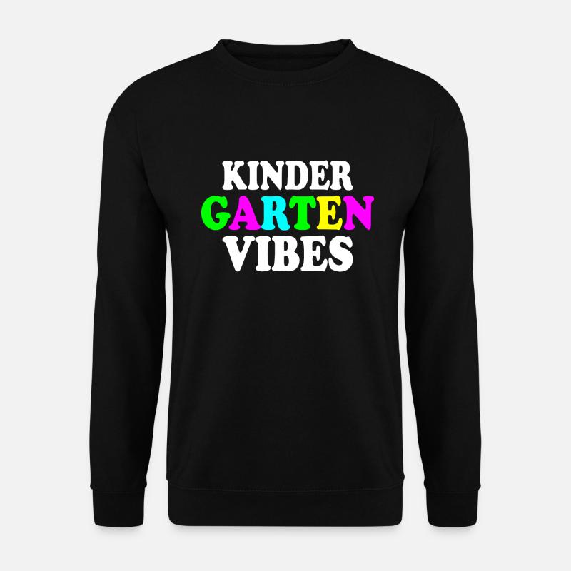 kindergarten vibes - Unisex Pullover - Schwarz
