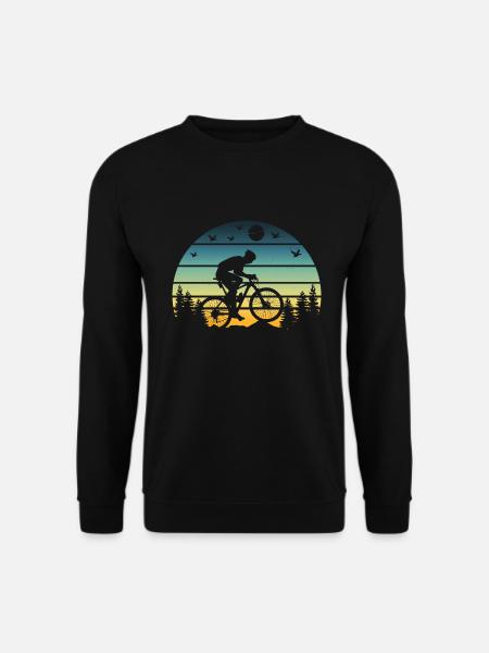 Mountain Biking - Unisex Pullover - Schwarz