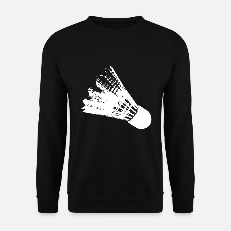 badminton - Sweat-shirt Unisexe - noir