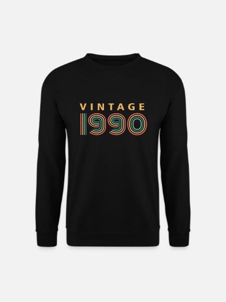 vintage 1990 - Unisex Sweatshirt - black