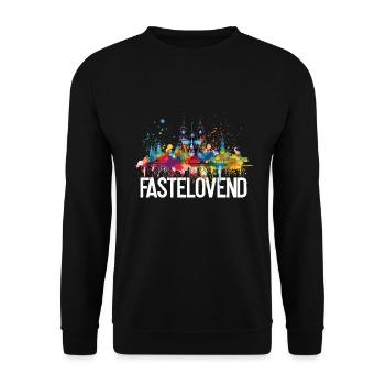 Köln Kölle Karneval Gebützt Kölle Alaaf Jeck Party - Unisex Pullover - Schwarz - Vorne - Alina (178cm) & Michal (187cm)