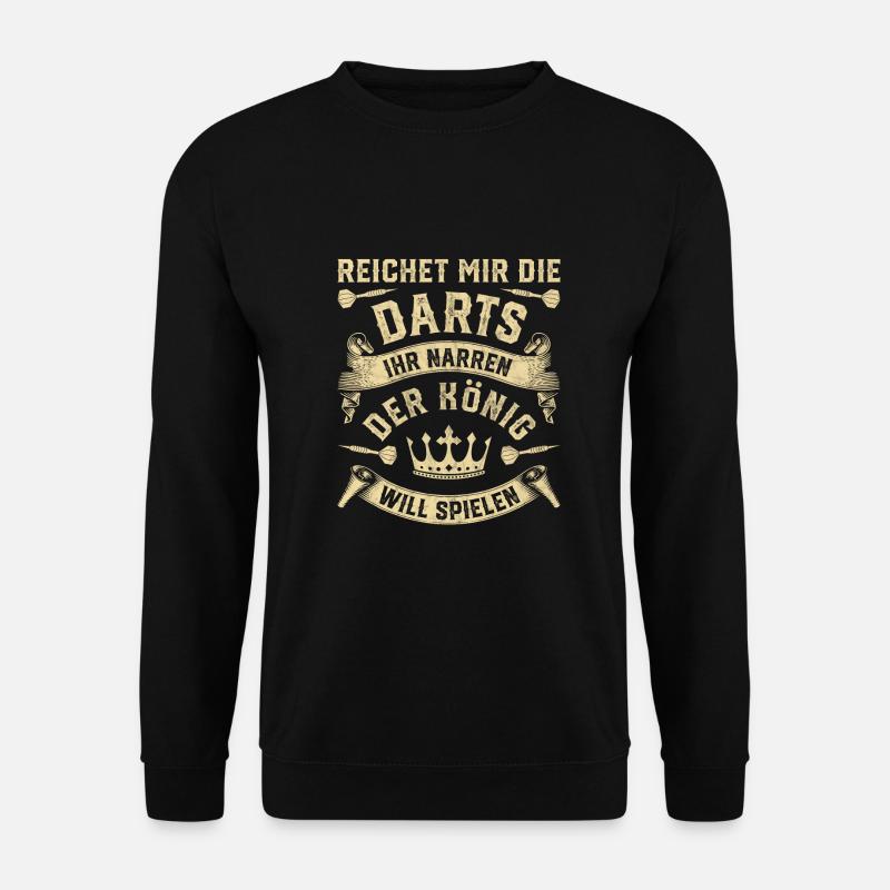 DARTS - Unisex Pullover - Schwarz