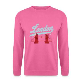 London - Unisex Pullover - Pink - Vorne
