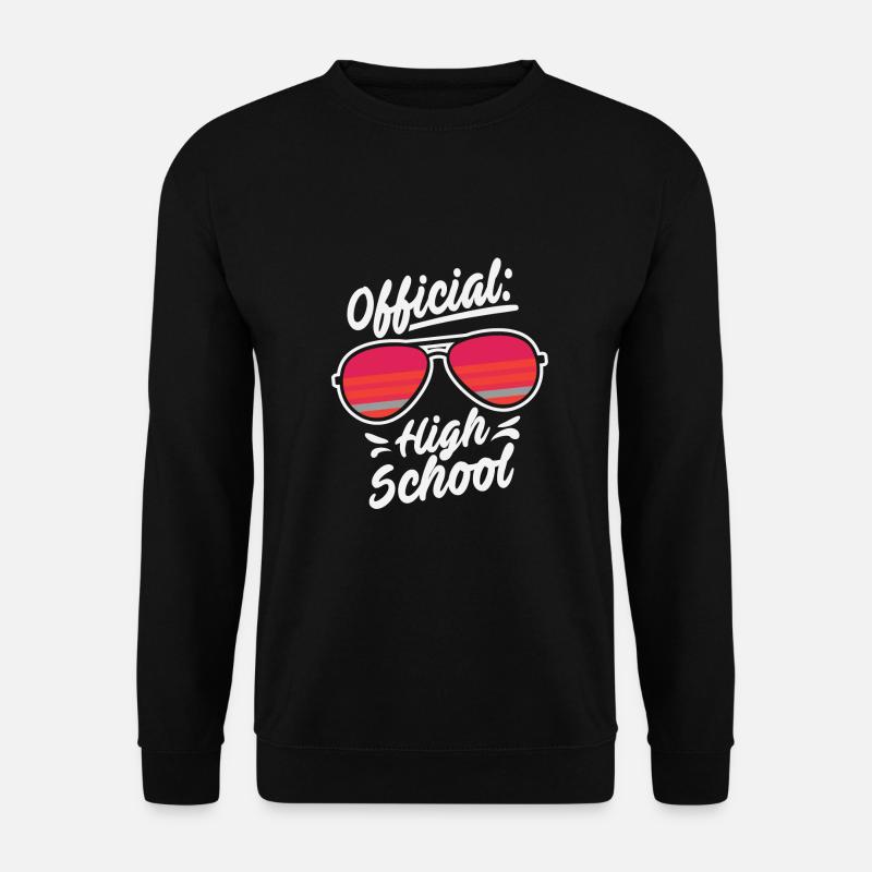 Lycée dernier jour d'école - Sweat-shirt Unisexe - noir