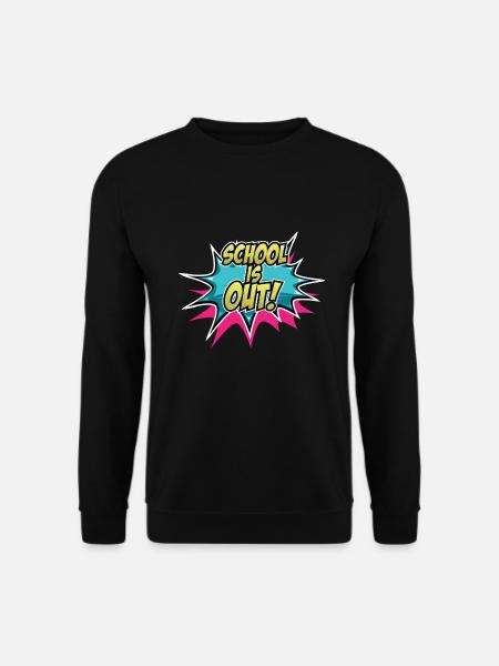 cooles Schule ist aus letzter Schultag Shirt - Unisex Pullover - Schwarz