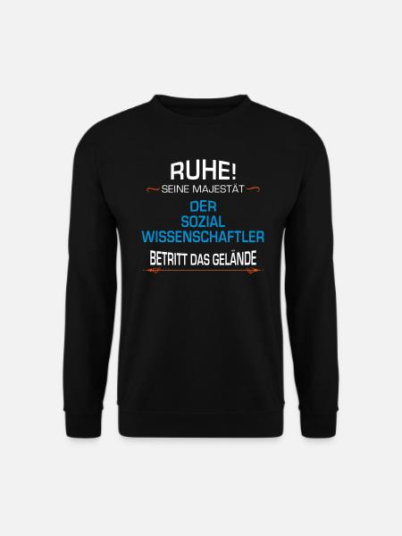 Sozialwissenschaftler Beruf - Unisex Pullover - Schwarz