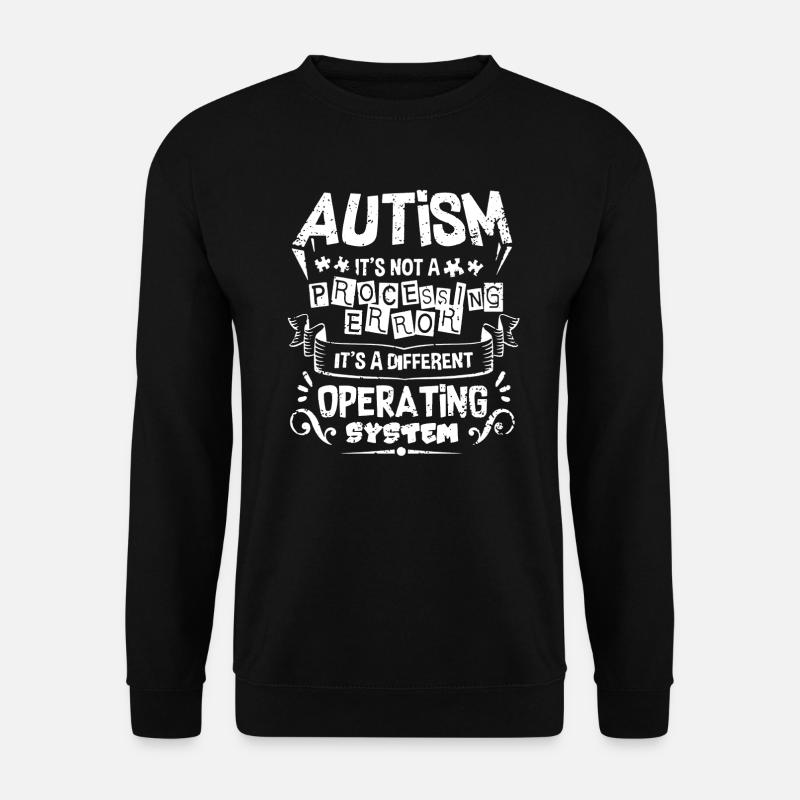 Autismus-Bewusstseins-Shirt - Unisex Pullover - Schwarz