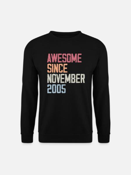Birthday gift in November 2005 - Unisex Sweatshirt - black