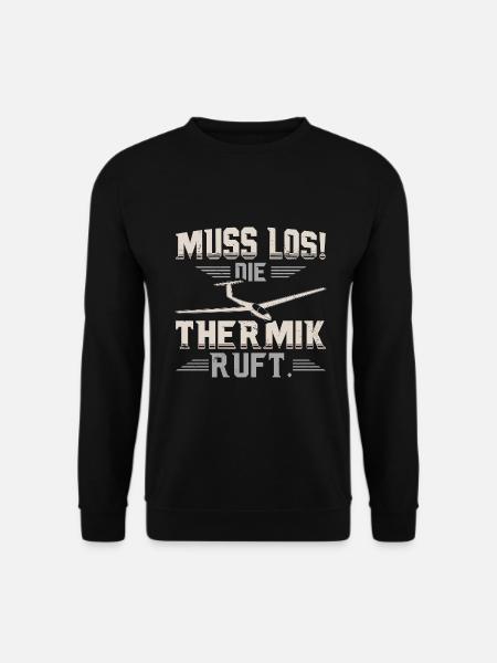 Planeur - Sweat-shirt Unisexe - noir