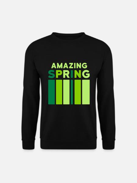 Amazing Spring (bar) - Sweat-shirt Unisexe - noir