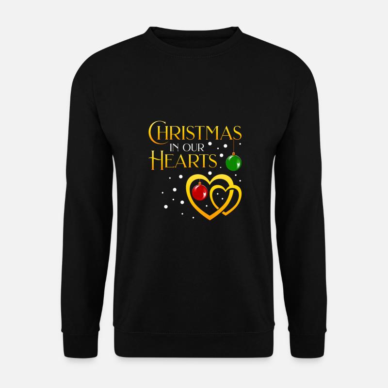 Christmas in my heart - Unisex Pullover - Schwarz