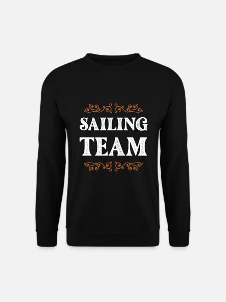 Sailing Crew - Unisex Sweatshirt - black