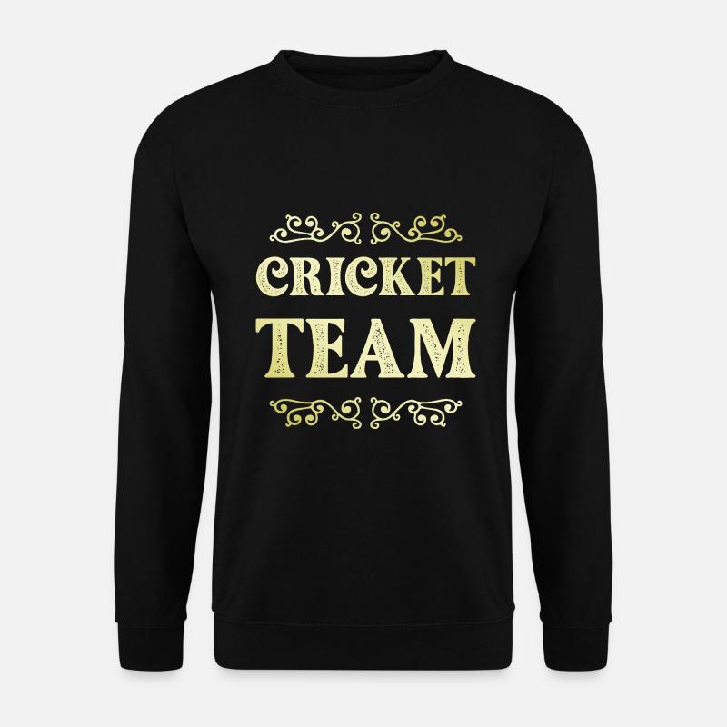 Cricket Team - Unisex Pullover - Schwarz