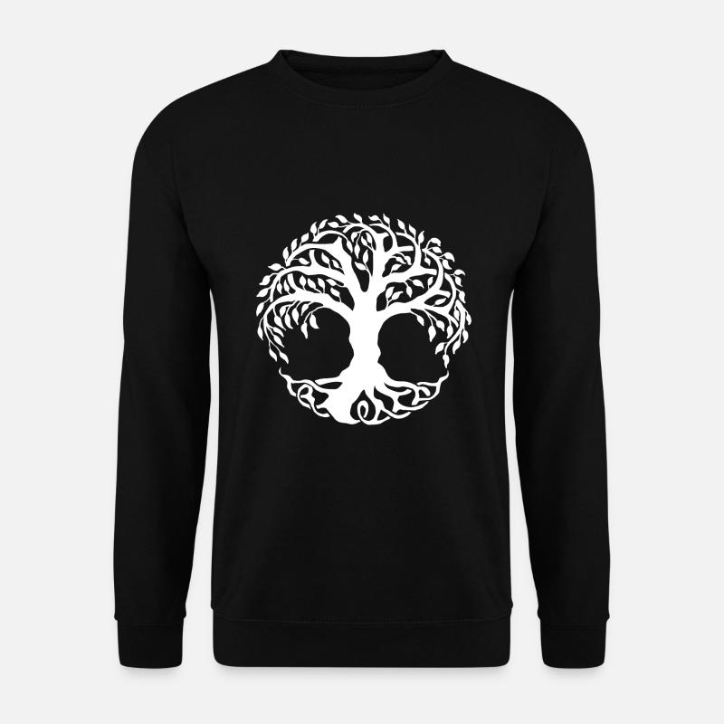 Baum - Unisex Pullover - Schwarz
