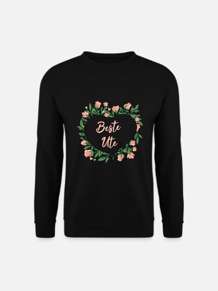 Geschenk für Ute - die Beste - Unisex Pullover - Schwarz
