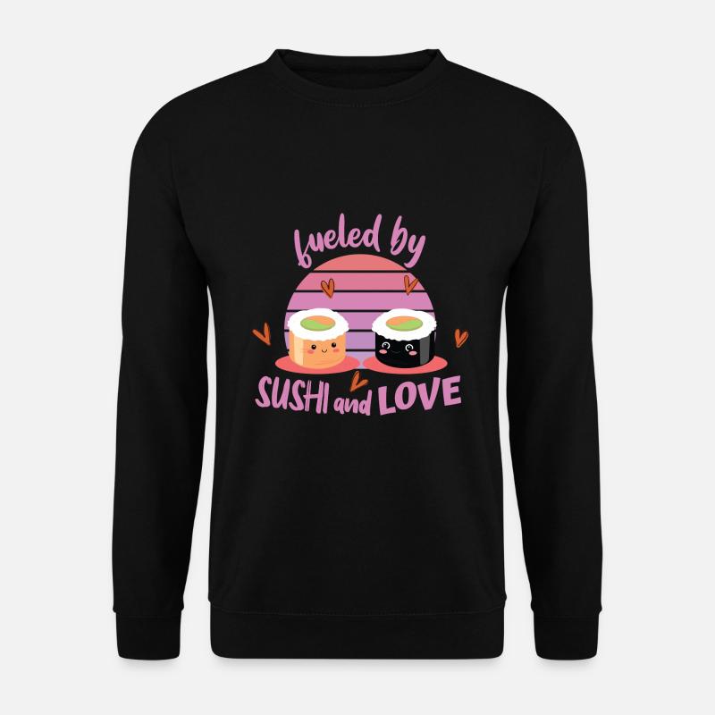 Sushi - Unisex Pullover - Schwarz