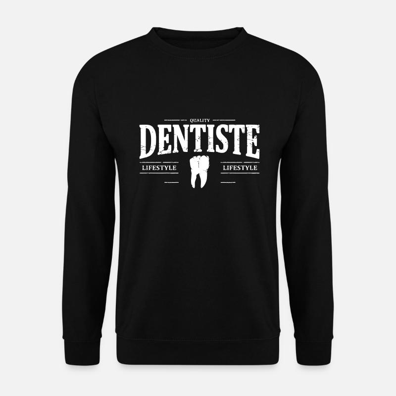 Zahnarzt - Unisex Pullover - Schwarz